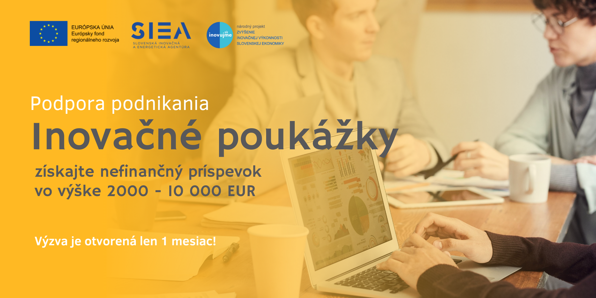 Inovačné vouchery sú tu!