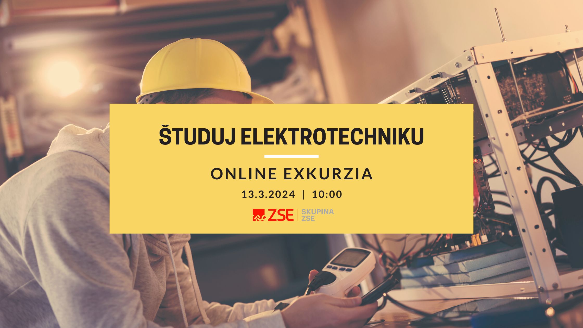Online exkurzia pre žiakov 8. a 9. ročníka: Poď študovať elektrotechniku
